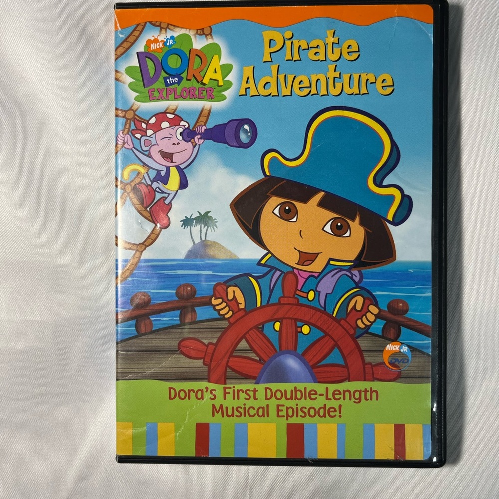 Vtg Dora’s Pirate Adventure DVD 2004 Nickelodeon Nick Jr‎ Dora Explorer